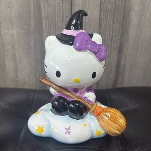 Blue Sky Clayworks Halloween Hello Kitty Witch On A Cloud Heather Goldminc